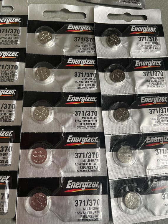 Pila De Reloj Energizer 371-370 10 Unidades