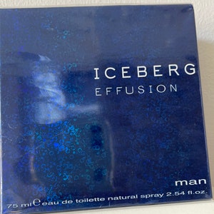 Iceberg Effusion Eau De Toilette Spray For Him 2.5oz  New in Box