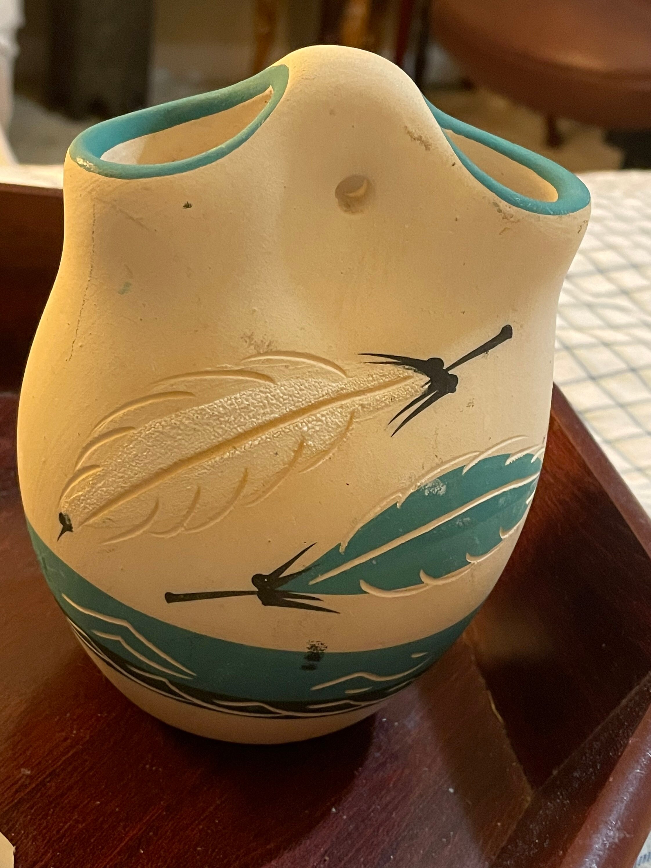 ネイティブアメリカン陶器 ハンドメイド 楽天市場】アメリカン インディアン ポタリー 壺Native American