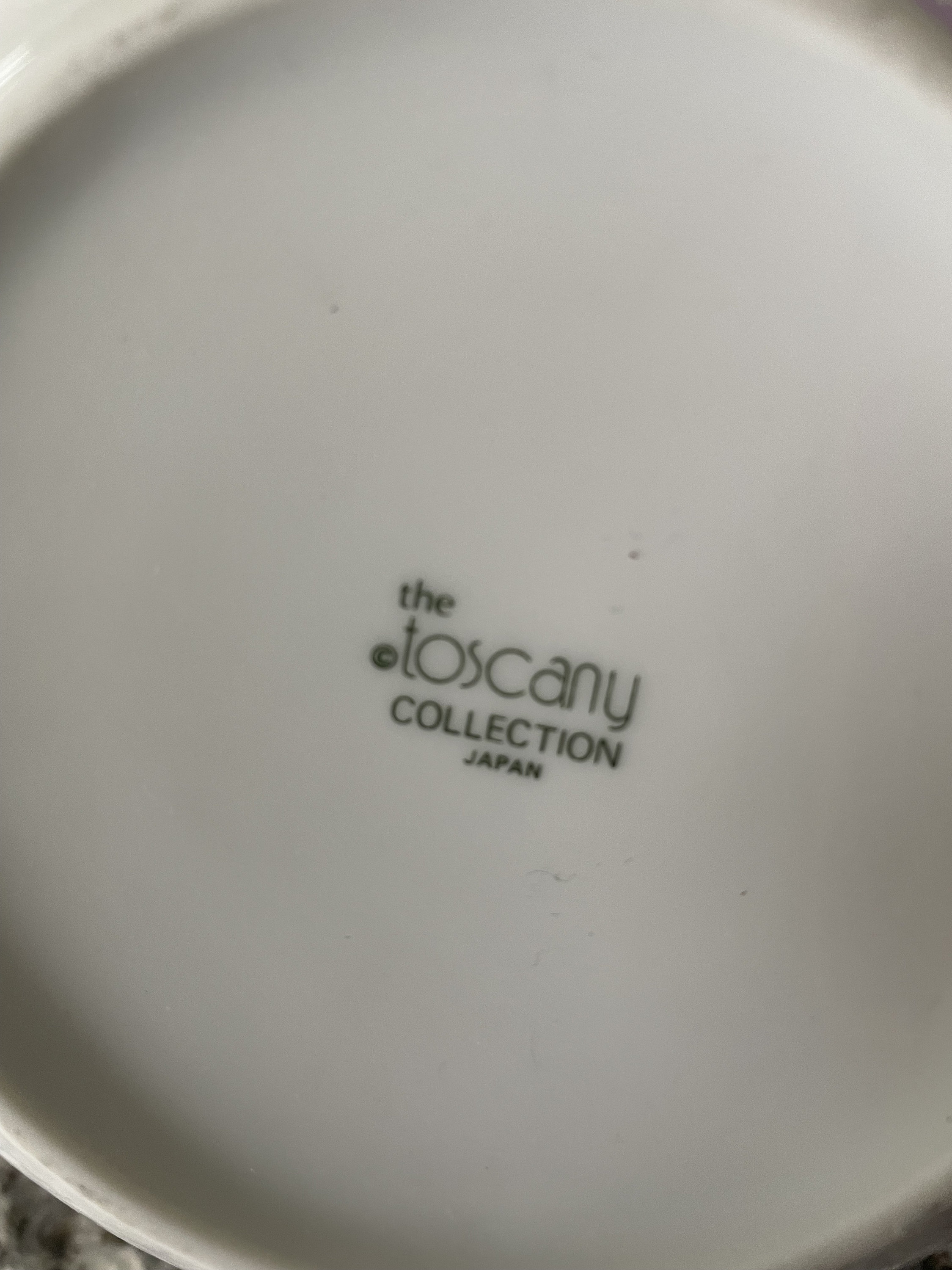 Vintage Strawberry Tea for One 3 Pcs Set Toscany Collection Japan