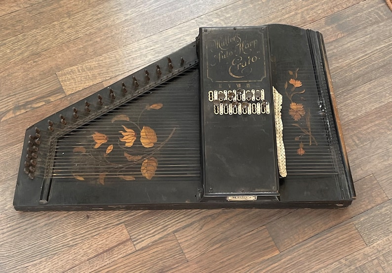 Antique Original Muller Orpheus Auto Harp/ Accord Zither - Etsy