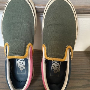 Vans varsity top slip on
