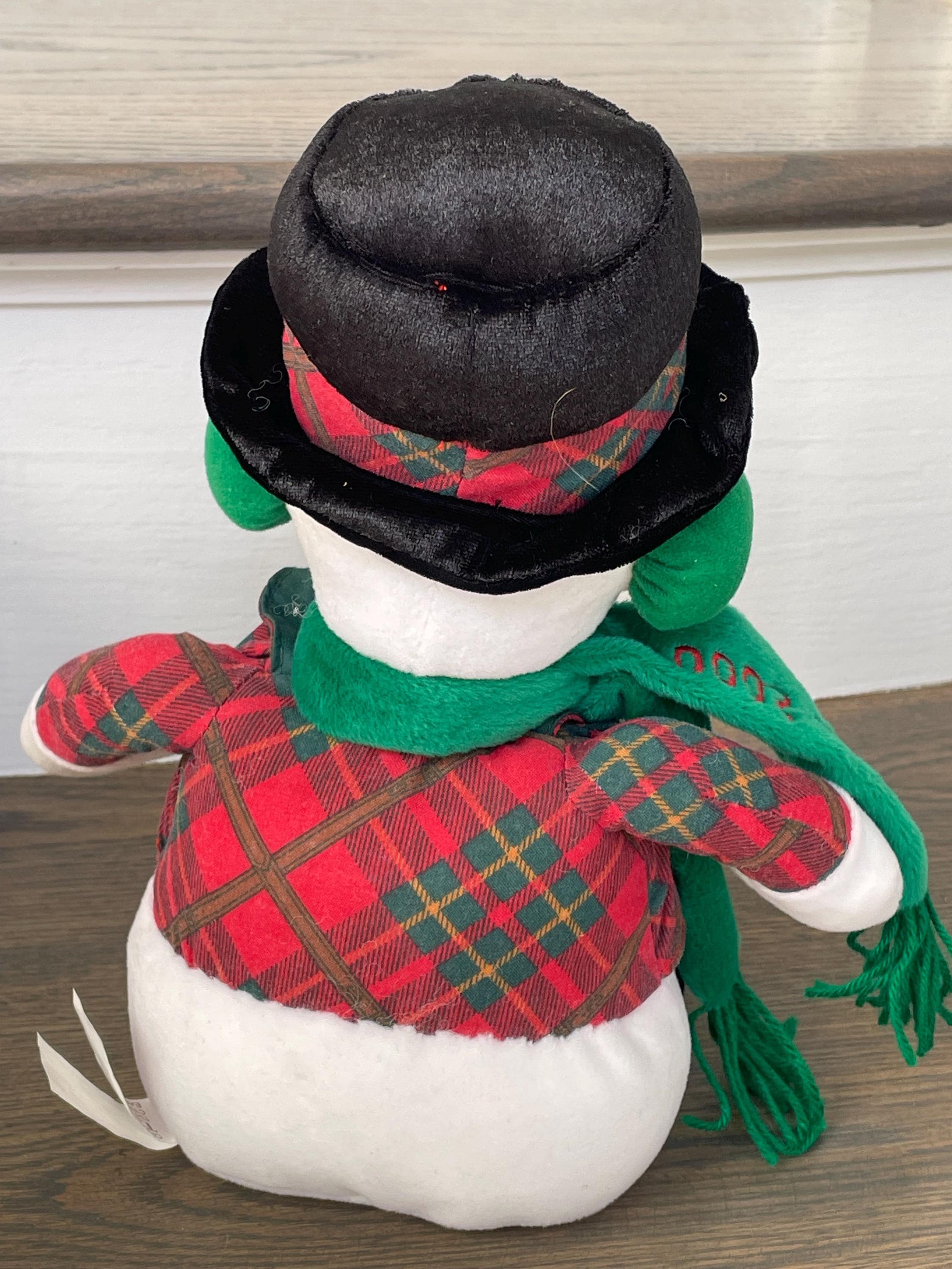 Vintage 2000,s TL Toys Dancing & Singing Christmas Snowman Working