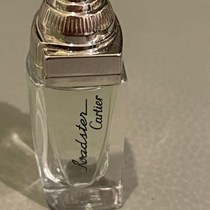 Vintage Roadsters Cartier .13ML perfume Miniature Rare
