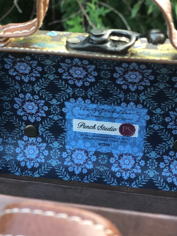 Punch Studio Arts Vintage Clutch Style Dresser Wallet /memory Box