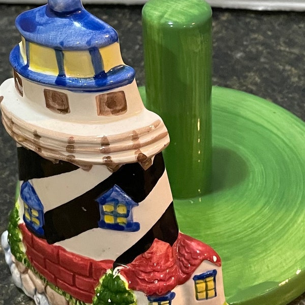 Lighthouse Paper Towel Holder Etsy