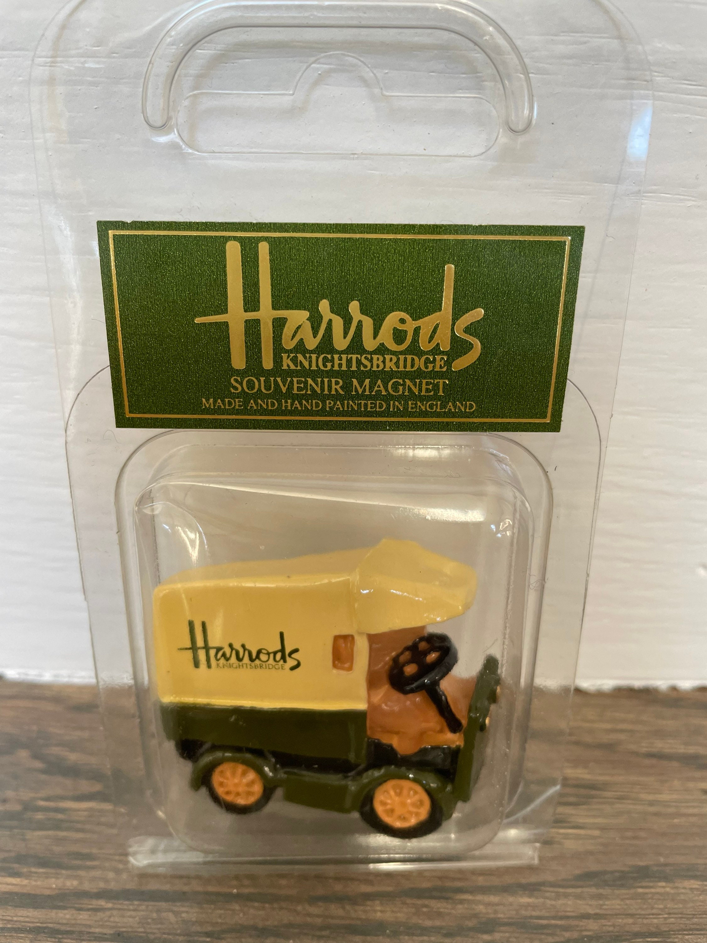 Vintage Harrods Knightsbridge Souvenir Magnet - Etsy