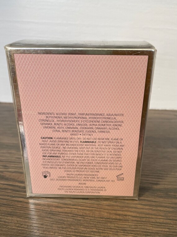 Ralph Lauren Romance Women Eau de perfume 3.4 oz New Sealed