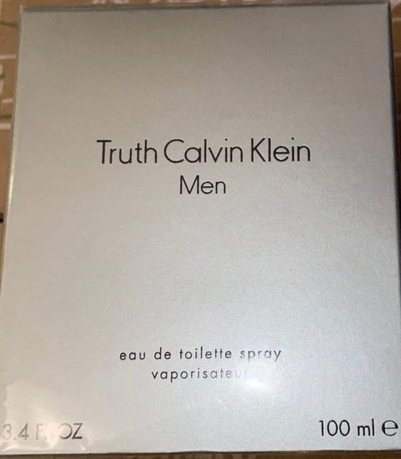 Eau De Toilett Cologne/ Truth Klein Oz 3.4 - New Calvin Etsy