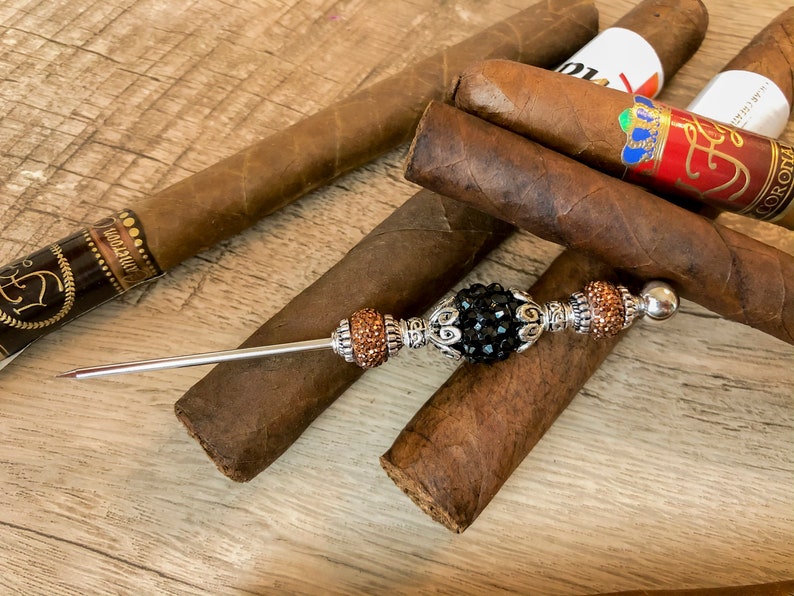 Black/bronze/goldneutral Cigar Pick Cigar Poker Cigar Etsy Singapore