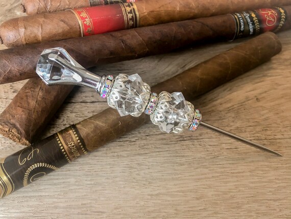 Diamond Cigar Pick, Cigar Poker, Cigar Stick, Cigar Nubber, Cigar  Accessories 