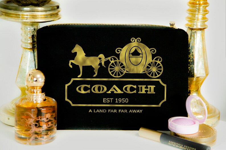 Coach Cinderella bag cosmetic makeup makeup addict beauty Etsy