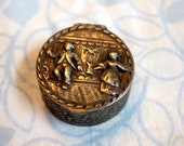 Antique Silver Snuff Box, made by August Dingeldein Son, Hanau, Germany