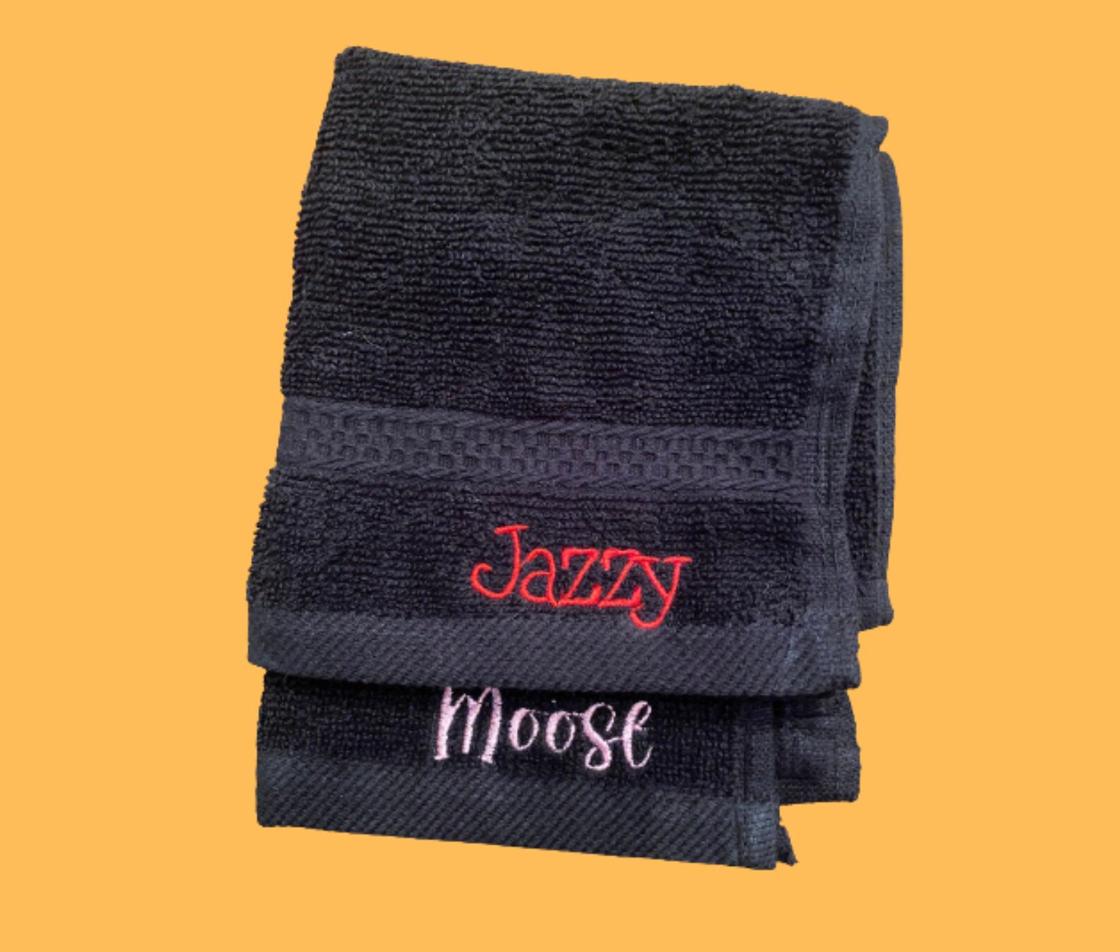 Personalized Washcloth Embroidered Washcloth Custom Etsy