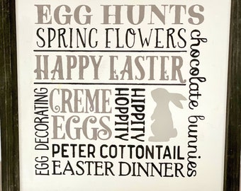 Farmhouse Easter Sign