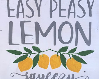 Lemon Sign
