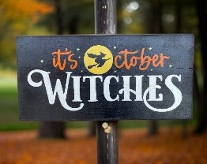 October Witches Sign