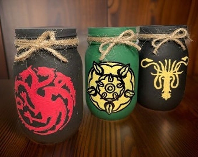 Game of Thrones Mason Jars