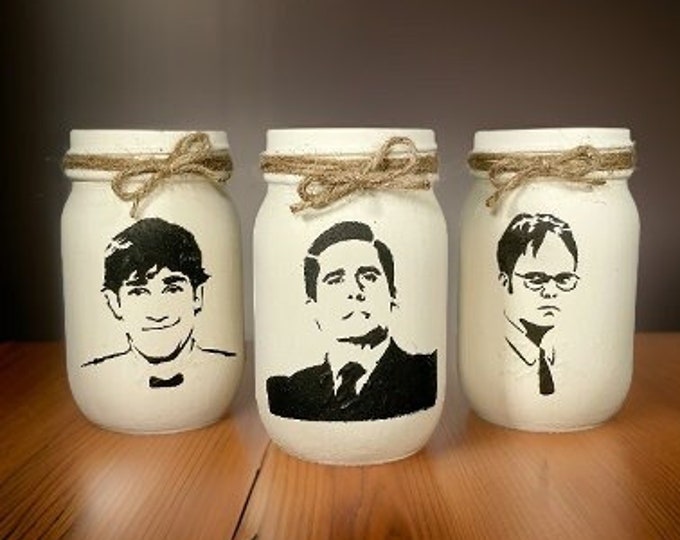 The Office Mason Jars