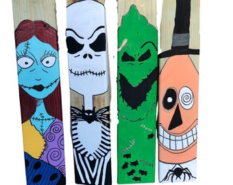 Nightmare Before Christmas Sign Set