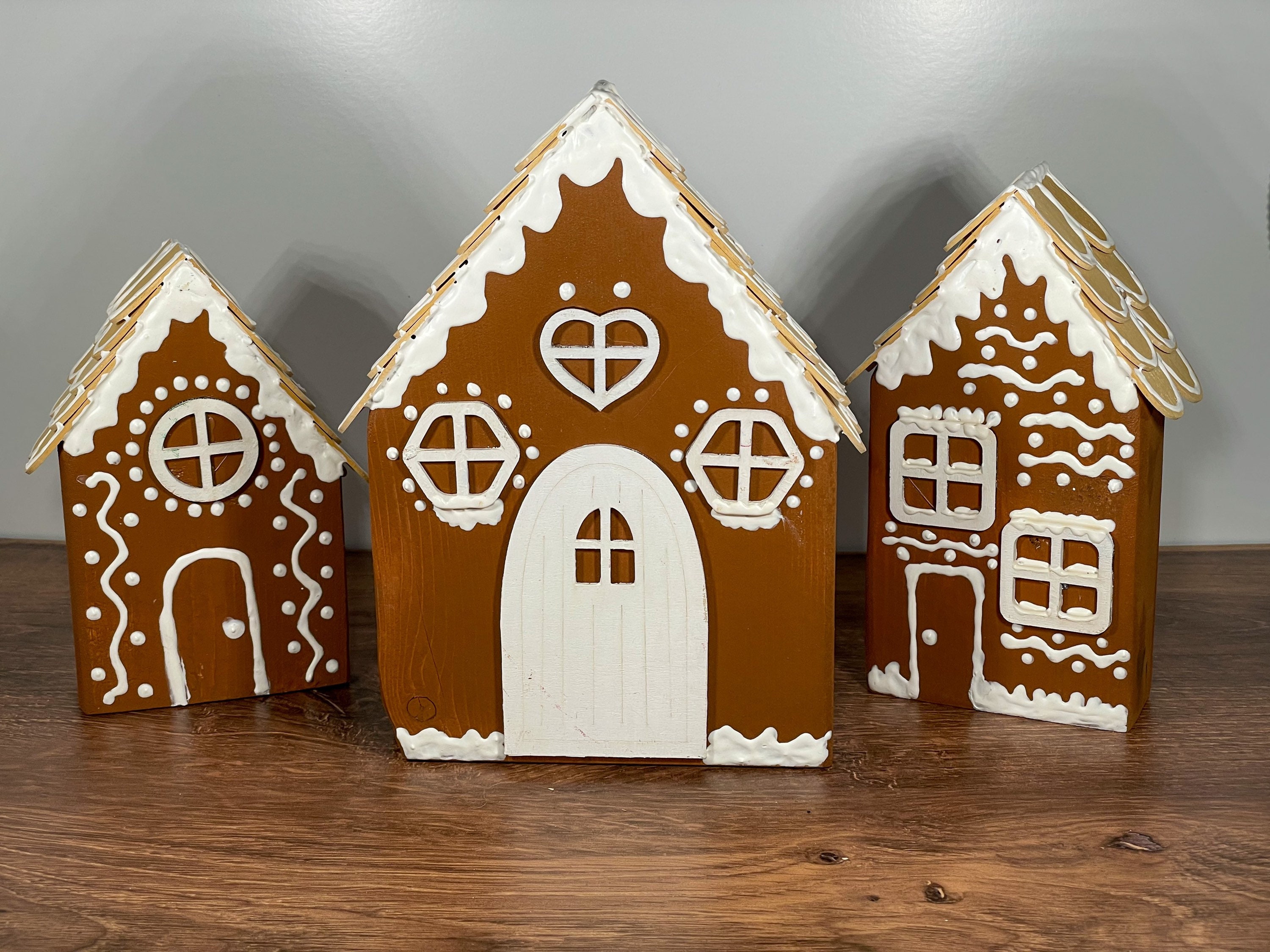 Gingerbread House Wood Blocks