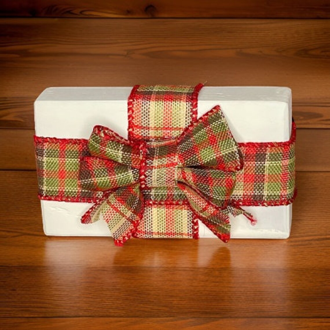 Wood Christmas Present Blocks / Classic Christmas Gift Wood Blocks ...