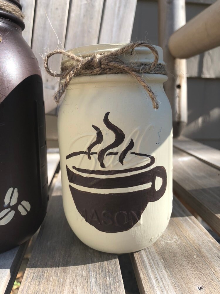Coffee Mason Jars