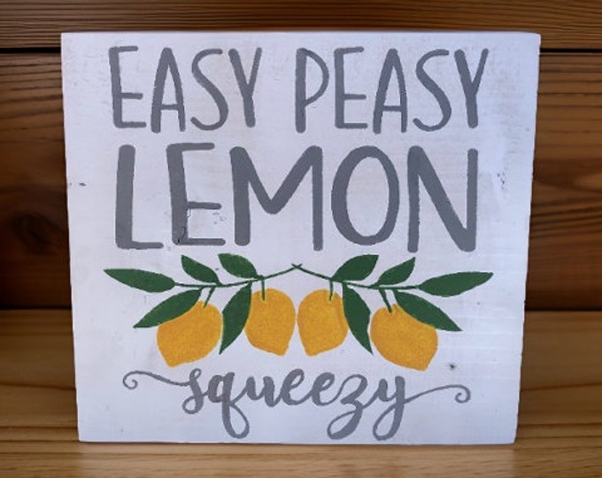 Lemon Sign