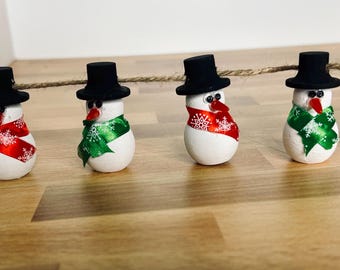 Snowman Garland