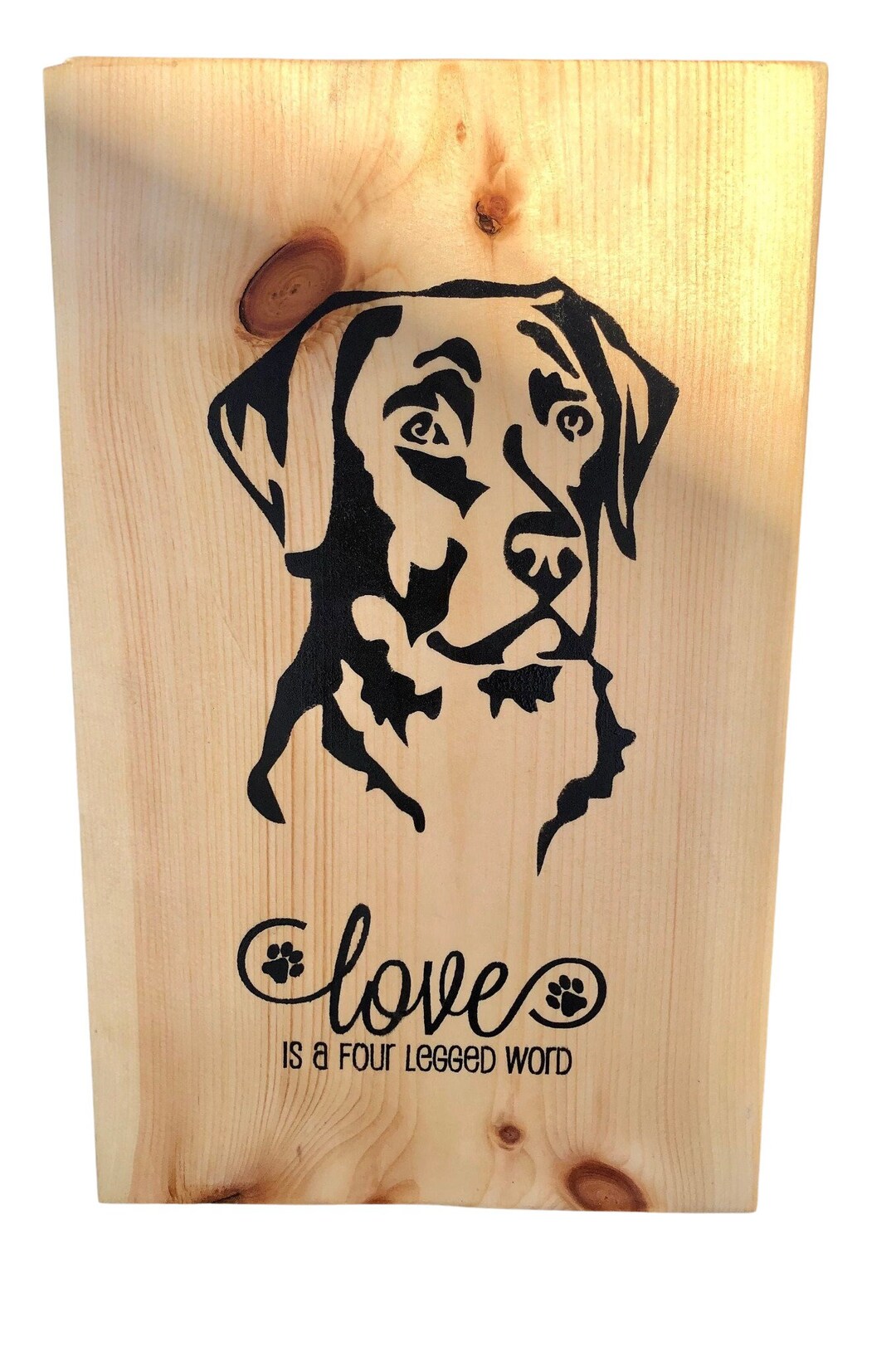 Labrador Retriever Dog Sign / Dog Wall Sign / Dog Lover Gift Etsy