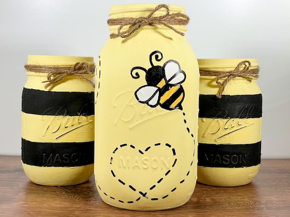 Ball 16 oz. Regular Mouth Honeybee Jar (4-Pack)