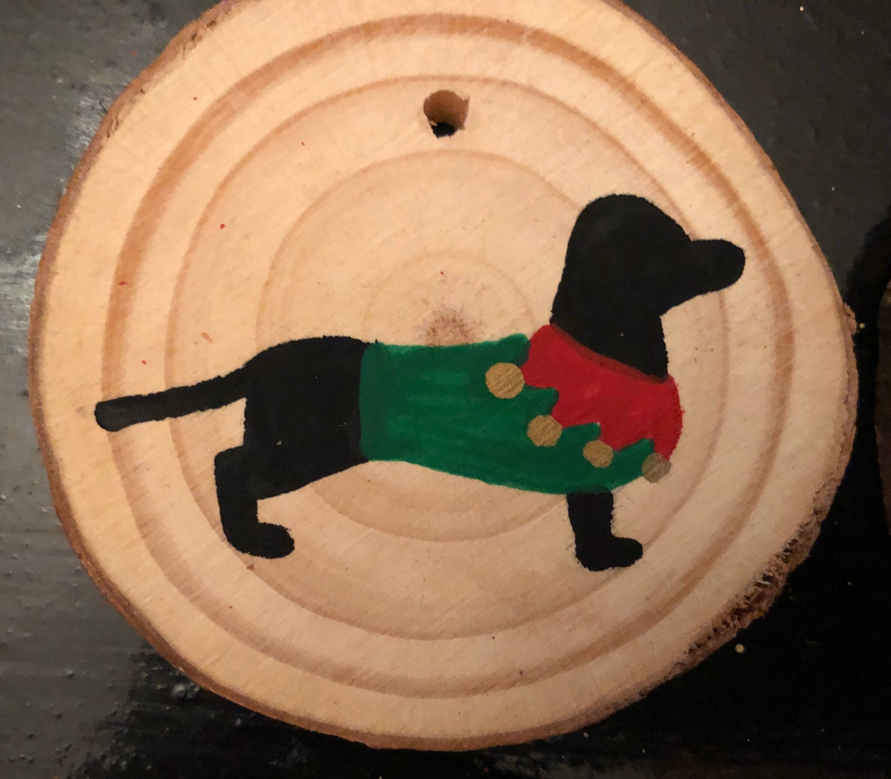 Dachshund Christmas Ornaments