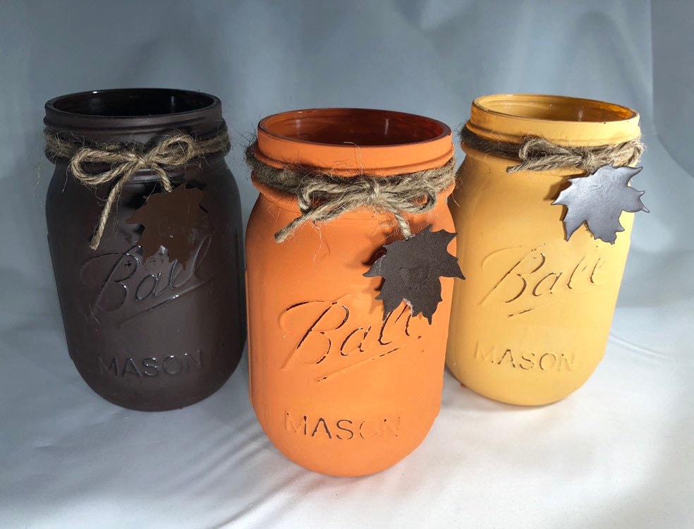 Fall Mason Jars