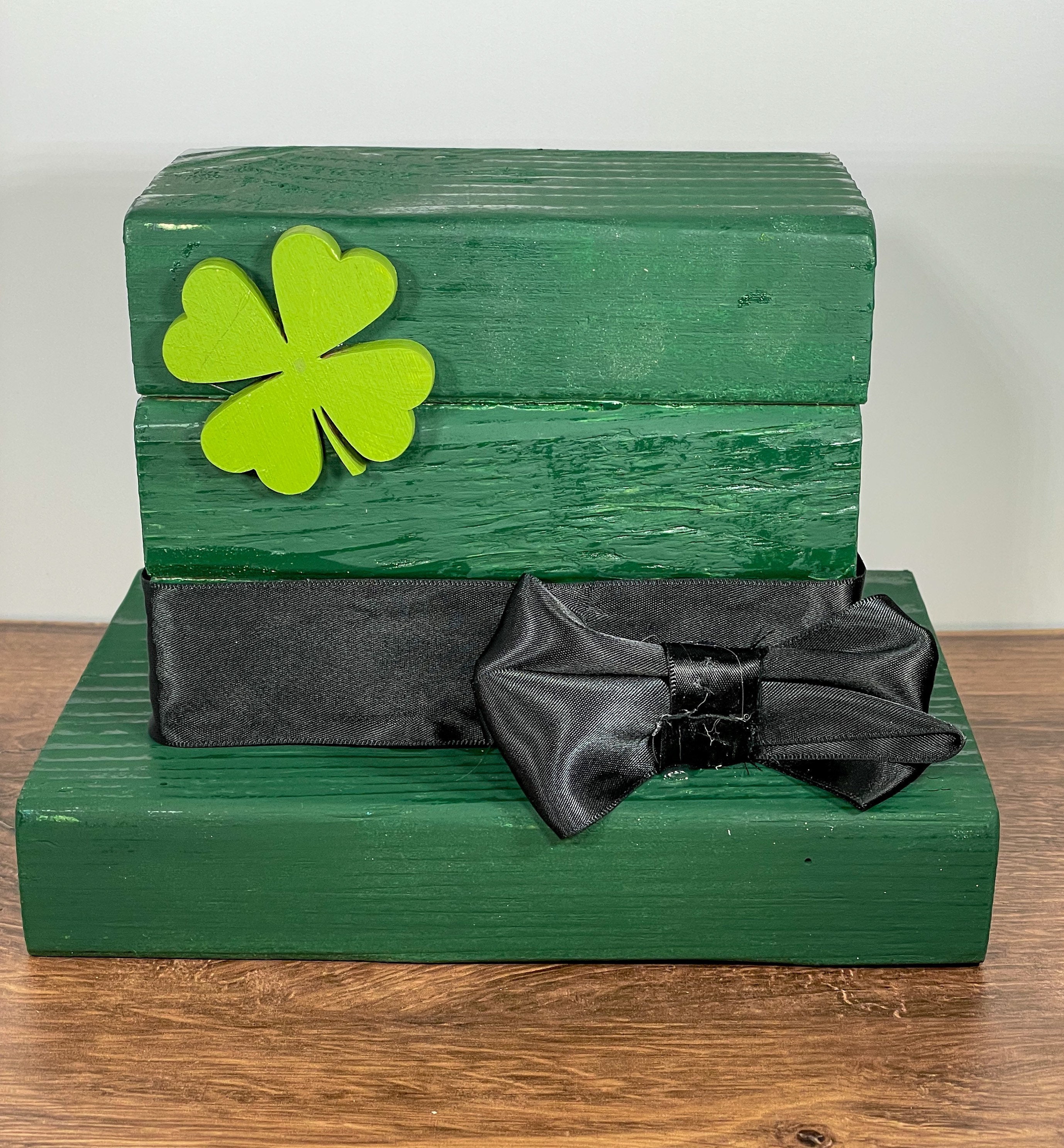 Leprechaun Hat Wood Blocks / St Patrick’s Day Decor / Irish Home Decor