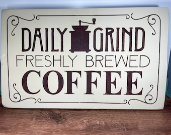 Fresh Brewed Coffee Sign