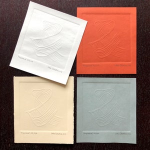 Ampersand / Linocut Stampe in rilievo, Arte grafica artigianale, Lettering a mano personalizzato, Calligrafia, Typography Design, Minimal Fine Art