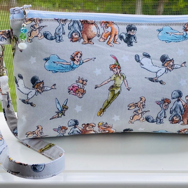 Perfect Zip Wristlet bag - Off to Neverland