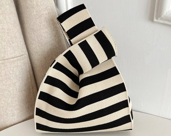 Knitted Women Handbag versatile for daily use