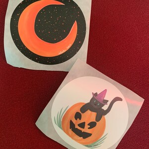 Halloween stickers. Art sticker. Fashion sticker. Water bottle sticker. Laptop sticker.