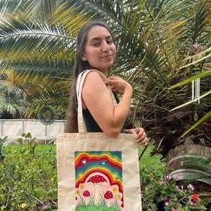 Hand Painted Bag Etsy