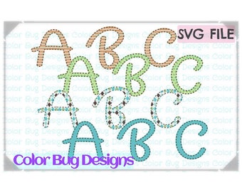 Harlequin Boys Alphabet font set SVG art file watercolor printable file filled alphabet design set of four full alphabets