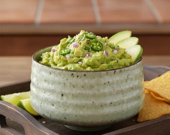 Bol de cerámica japonesa de 532 ml / Bol para guarnición / Bol para cereales / Bol para helado / Bol para aperitivos / Bol hecho a mano en Japón