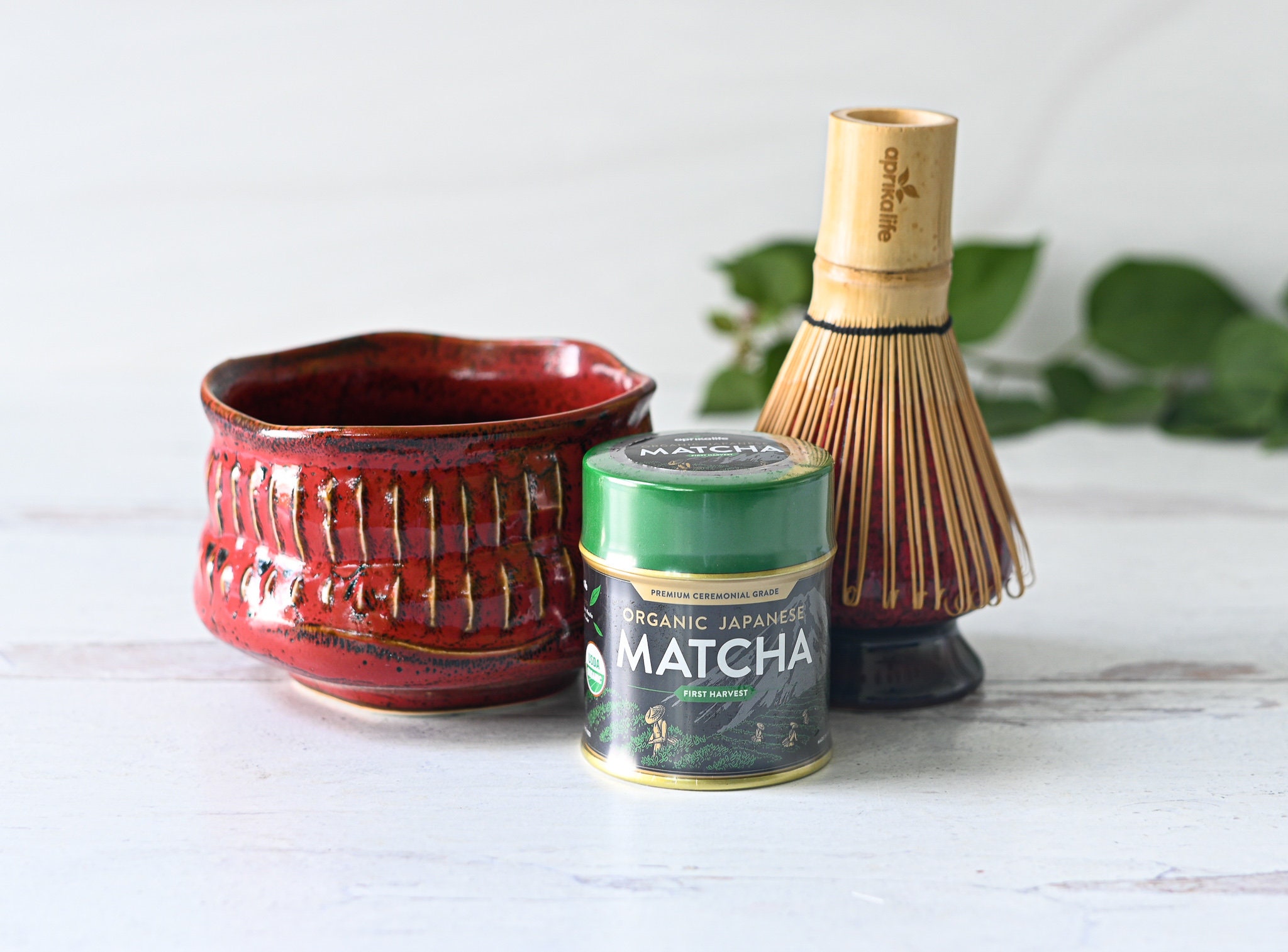 Fouet à Matcha Traditionnel (chasen) - Résine ABS, 12 Cm - Pour Préparation Maison, Cérémonie Du Thé, Débutants