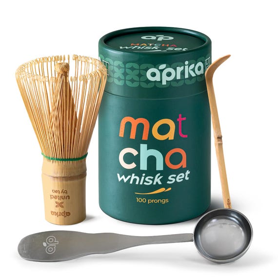 YIBO Matcha Whisk Set – Complete Japanese Tea Ceremony Kit With Bamboo Whisk, Ceramic Holder, Scoop & Sifter - View #10