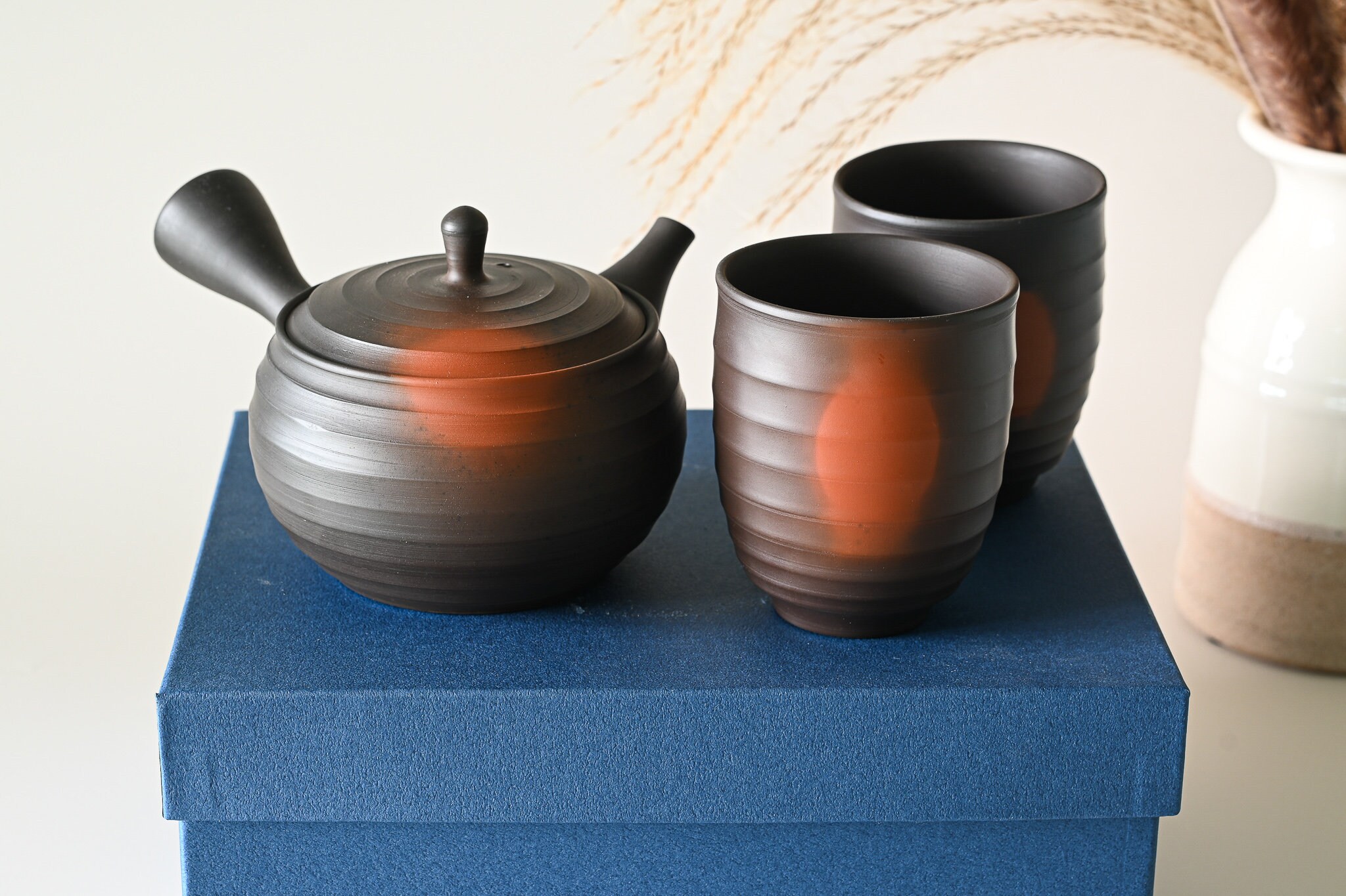 常滑焼急須＆湯呑みセット - Etsy 日本