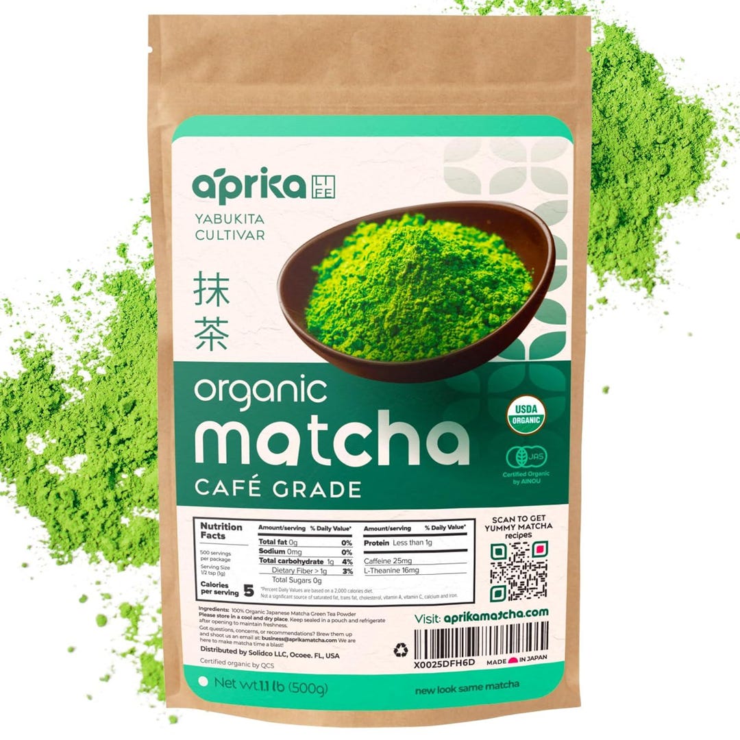 Organic Japanese Matcha Green Tea Powder - Culinary Grade (500g / 1.1 ...