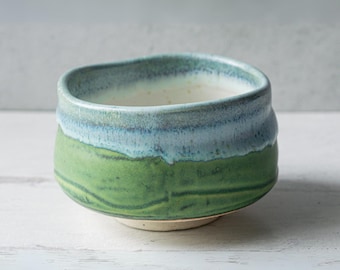 Handcrafted Ceramic Matcha Tea Bowl from Japan - Japanese Dark Matcha Bowl, Matcha Cup - The &quot;Deep Sea&quot; Matcha Bowl, Christmas Gift