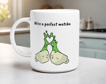 11oz Ceramic Mug for Matcha Lover