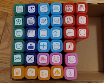 Frixion Erasable Planner Stamps: Tiny Schedule Icons