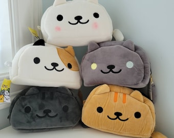 Kawaii Bag/ Adorable Kitty Cat/ Pencil Case/ DIY/ Planner/ Craft